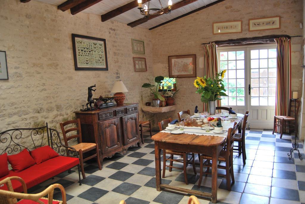 Les Jardins Saint Leonard Hotel Thaire Luaran gambar